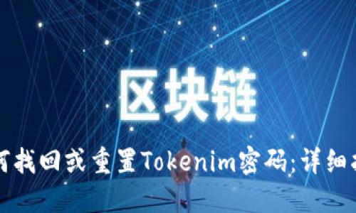 如何找回或重置Tokenim密码:详细指南